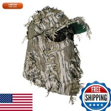 Mossy Oak Original Bottomland 2-in-1 3D Leafy Camo Face Mask Hat OSFM picture