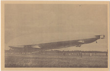 Zeppelin LZ 17 Sachsen Vintage German Airship Postcard c.1913 DELAG Unposted picture