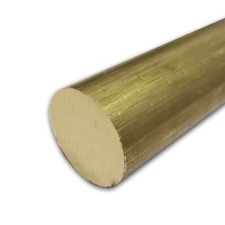 1.375 (1-3/8 inch) x 36 inches, C360 Free Cutting Brass Round Rod, ASTM B16 picture