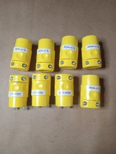 8 -PACK Leviton 515CV-OR 15Amp 125V 3-Wire Connector Straight Blade New Other  picture