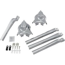 Kuryakyn 7815 Chrome Swingarm Covers/Phantom Covers for 08-17 Softail picture