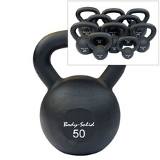Body-Solid Powder Coat Iron Kettlebells and Sets, from 5 to 100 lb. picture