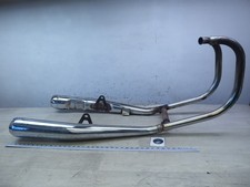 1976 Kawasaki KZ750 Twin K21198) exhaust headers mufflers pipes assembly picture