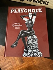 Playghoul Vampira Maila Nurmi Horror Host Horror Comic Spook Show Rare Goth Punk picture