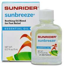 LQQK~1 Bottle Sunrider Sunbreeze Essential Oil 0.17fl.oz Pain Relief Muscle picture