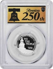 2026-S U.S. Constitution Ag Silver Quarter PR69DCAM FS PCGS Anniv Label picture