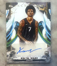 Topps 2024-25 Inception Rookie Autographs Kel'el Ware Auto #RA-KW Heat NBA picture