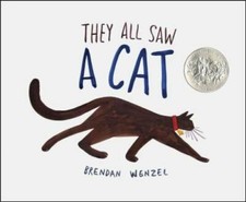 They All Saw a Cat - Hardcover By Wenzel, Brendan - GOOD picture