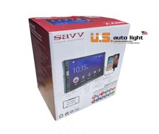 SAVV DMH-N700 BRAND NEW 2-DIN DIGITAL MEDIA CAR STEREO Apple CarPlay -  Android picture