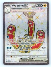 Wugtrio ex 190/162 ~ English Near Mint picture