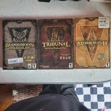 The Elder Scrolls Morrowind with Bloodmoon and Tribunal expansion packs picture