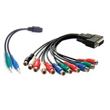 Blackmagic Design Intensity Pro 4K Breakout Cable w/ S-Video - Amphenol 88010117 picture