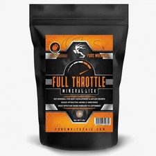 Pure Whitetail Full Throttle Persimmon Scented Mineral Lick - 5 lb Bag picture