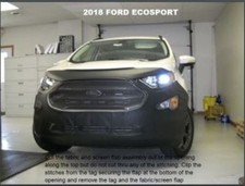 Lebra Front End Mask Cover Bra Fits FORD EcoSport 2018-2021 18 19 20 21 picture