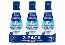 Crest 3D White Strength Whitening Mouthwash 32 fl oz Clean Mint (3 Pack NEW) picture