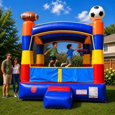 Inflatable Bounce House Commercial Sports Kids Toddler Jumping Castle NO Blower picture