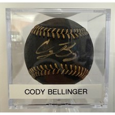 Cody Bellinger Signed Black Rawlings Official MLB Baseball PSA Fanatics COA picture