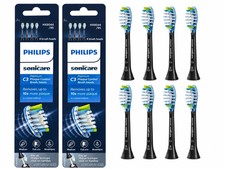 8-Pack New Seal Philip C3 Premium Plaque Control Brush Heads C3-Black-HX9044/33 picture