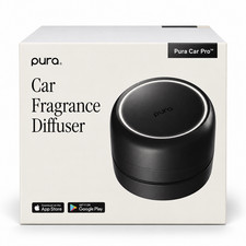 Pura Car Pro Smart Car Fragrance Diffuser Black Bluetooth App NEW OB picture
