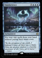 1x Foil Omniscience - Judge Promos NM - MTG picture
