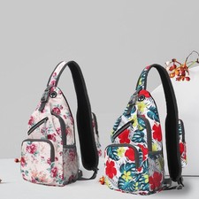 2pcs Crossbody bag shoulder bag single shoulder bag floral pattern picture