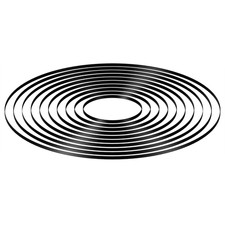 10pcs Turntable Belt Different Specifications Rubber Replace Accessories Black picture