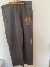 Shoe Palace Muhammad Ali Gray Sweatpants Mens 3XL XXXL Fleece Lined EUC picture