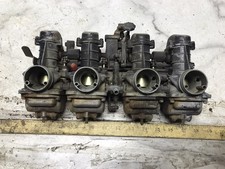 77 Kawasaki KZ 650 KZ650 B carbs carburetors set rack picture