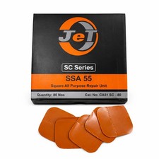 80 Pcs JET SSA 55 All Purpose Repair Square Tire Patch Medium 2.1/8