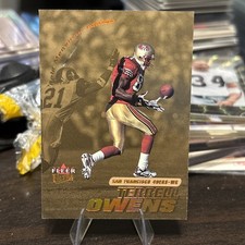 2001 Fleer Ultra - Terrell Owens #122G Gold Medallion /250 49ers picture