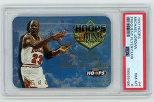 PSA 8 1997-98 NBA Hoops Frequent Flyer Club #FF4 MICHAEL JORDAN picture