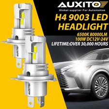 AUXITO H4 HB2 80000LM LED Bulbs Headlight Kit White Super Bright 6500K 2/4/6/8x picture