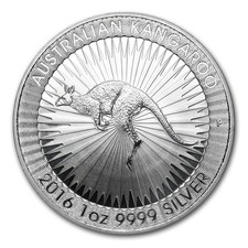 2016 Australia 1 oz Silver Kangaroo BU picture