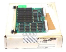 USED ALLEN BRADLEY 3100-ME2 MEMORY MODULE SER. B, 3100ME2, MEM86-E128K picture