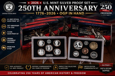 2026-S U.S. Mint Silver Proof Set 250th Anniversary 1776-2026 COA OGP IN HAND picture