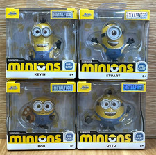 JADA Complete set of 4 MetalFigs MINIONS Bob, Kevin, Otto, Stuart Die Cast NEW picture