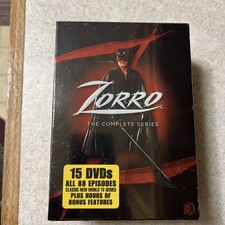 Zorro - The Complete Series DVD 15 Disc Set picture