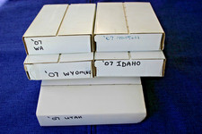 2007 P&D State Quarter set US MINT WRAP ROLLS OBW SEALED BOX R53 R54 R55 R56 R57 picture