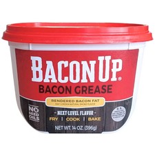 Bacon Up Bacon Grease Rendered Bacon Fat for Frying, Cooking, Baking, 14 ounces, picture