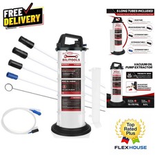 Effortless 9L Oil Vacuum Extractor | Ideal for Cars, Boats & Lawn Equipment picture