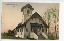 Congregational Church, Haworth, Bergen County, NJ ca. 1910 postcard picture