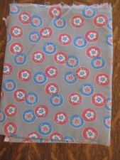 Vintage 1930s-40s Whole Feed Sack Material - 36