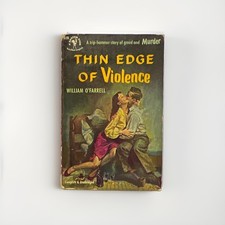 Bantam Books Thin Edge of Violence William O'Farrell PB 1st Printing 1953 picture