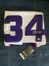 Charles Barkley Autographed Phoenix Suns Pro Style Basketball Jersey PAAS COA picture