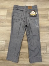 Vintage Levi's Men's Action Jeans FITS 35x29 Gray 90s USA Workwear Polycotton picture