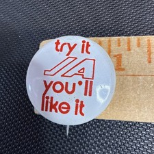 Junior Achievement Try It You’ll Like It Pin Button Vintage 1 Inch picture