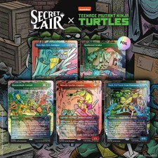 MTG Secret Lair x Teenage Mutant Ninja Turtles: The Mighty Mutanimals Foil picture