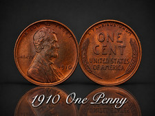 1910-P Lincoln Cent BU Unc. Looks Prooflike picture