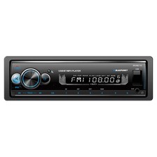 BLAUPUNKT IRVINE 150 USB/BT/MP3 PLAYER CAR SINGLE-DIN RECEIVER w/DETACHABLE FACE picture