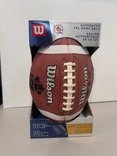 CFL LCF Authentic / Official Vintage Game Ball – Wilson – Sealed in Box RARE picture